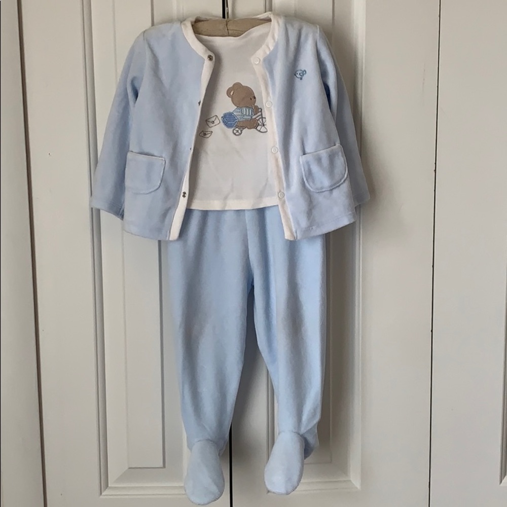 Mayoral Two piece velour set
